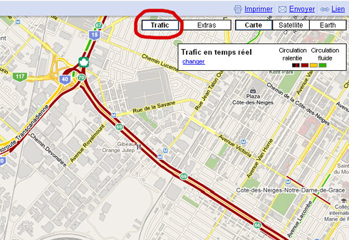 Google Maps Trafic Google Maps Trafic