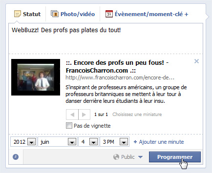 Facebook programmer publication Facebook programmer publication