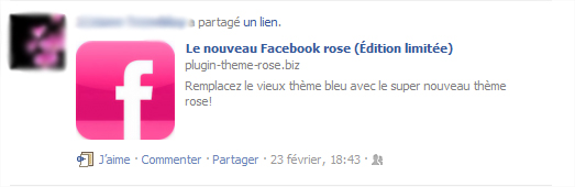 Lien du Nouveau Facebook Rose Lien du Nouveau Facebook Rose