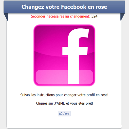Cliquer J'aime Nouveau Facebook Rose Cliquer J'aime Nouveau Facebook Rose