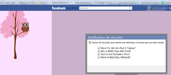 Facebook Rose vérification Facebook Rose vérification