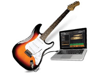 Une guitare pour apprentis