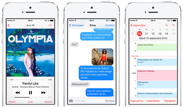 Sytème d'exploitation iOS 7 Sytème d'exploitation iOS 7