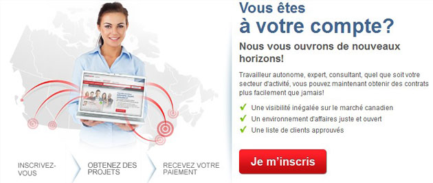 Jobboom pigistes pour entreprises