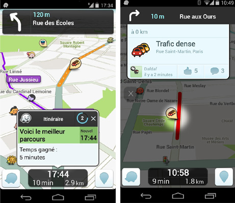 Application Waze Application Waze