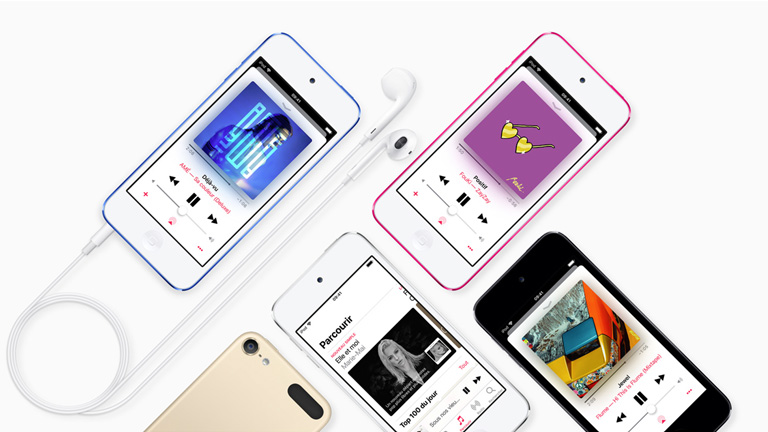 Apple a dévoilé de nouveaux modèles d’iPod touch. Apple nouveaux iPod Touch musique