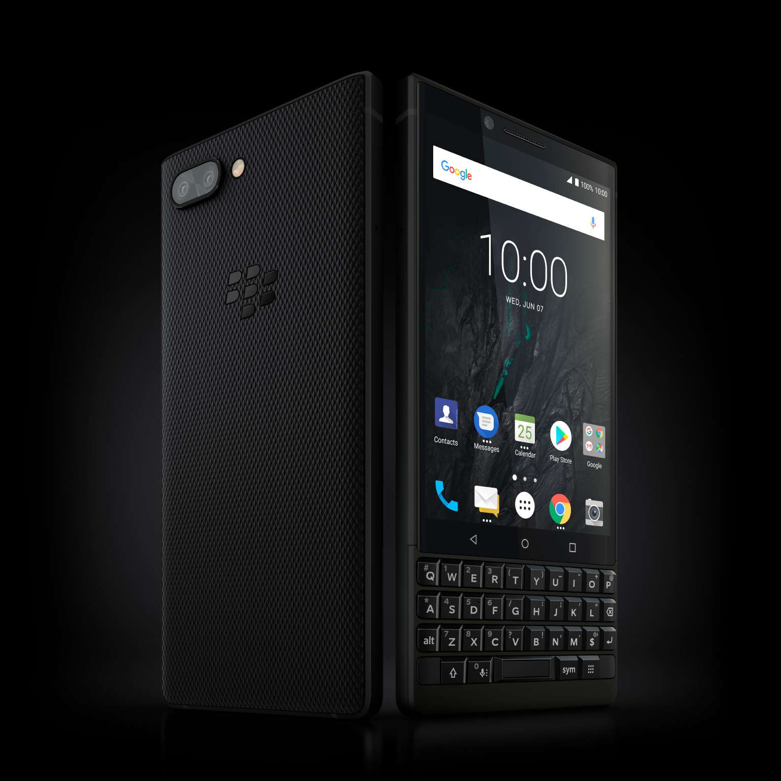 Le BlackBerry KEY2 offre un Dual-Camera de 12MP BlackBerry KEY2 téléphone intelligent android sécurité