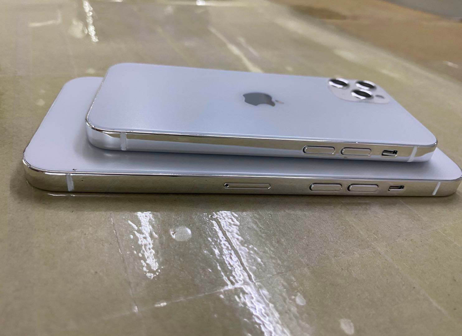 L'iPhone 12 devrait avoir une finition métalique sur les côtés. Crédit image: Sonny Dickson. Design téléphone iPhone 12 Apple