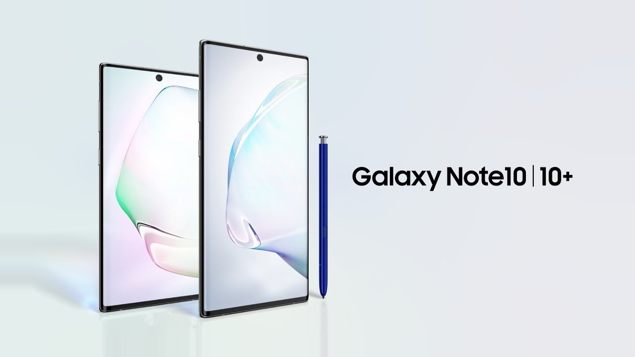 Le Galaxy Note 10 a un écran de 6,3 pouces contre 6,8 pour le Note 10+. Samsung Galaxy Note 10 Note 10+