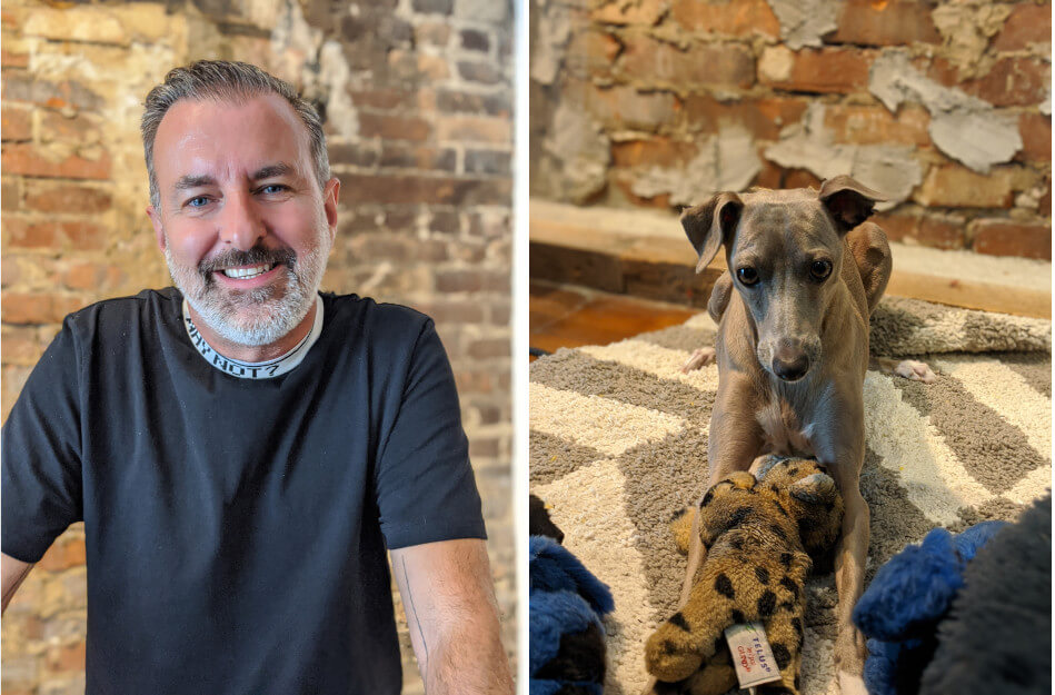 Le Pixel 4a permet de faire de très belle photo de portrait. Parfait pour prendre son chien en photo! Google Pixel 4a photos mode Portrait François Charron