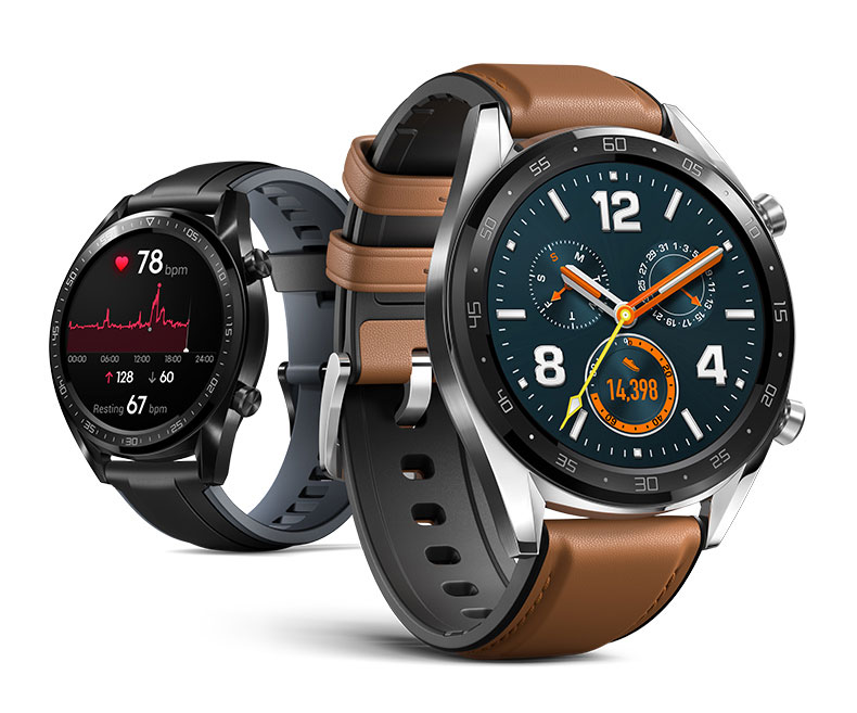 La montre Huawei Watch GT a vraiment fière allure. Huawei Watch Gt montre connectée