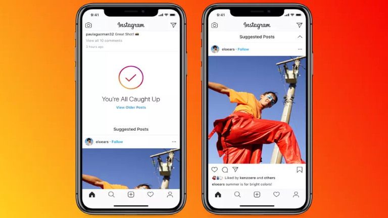 Instagram nous mentionne quand on a vu les publications les plus récentes d’un compte et nous en suggère de nouvelles. Instagram recommandation publications comptes intérêts connexes