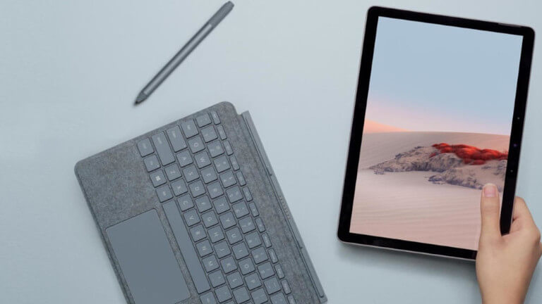 Clavier, stylet, souris, plusieurs accessoires sont disponibles pour la Surface Go 2. Microsoft Surface Go 2 clavier stylet tablette ordinateur