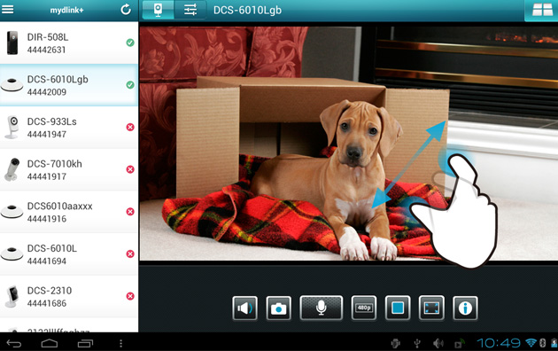 Application Mydlink