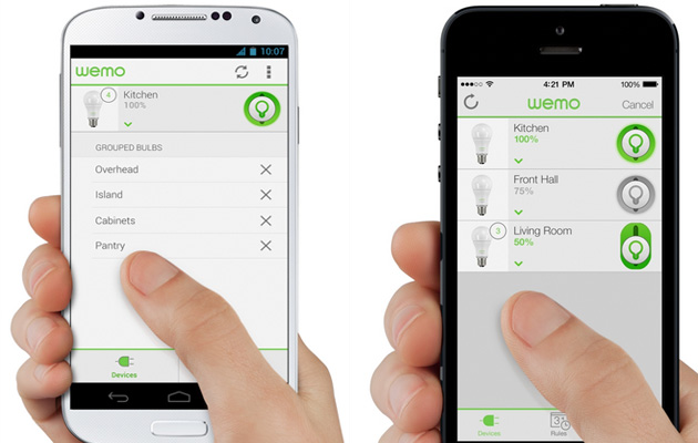 Application WeMo Application WeMo