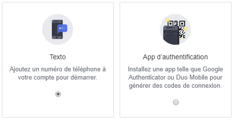 authentification deux étapes facebook authentification deux étapes facebook