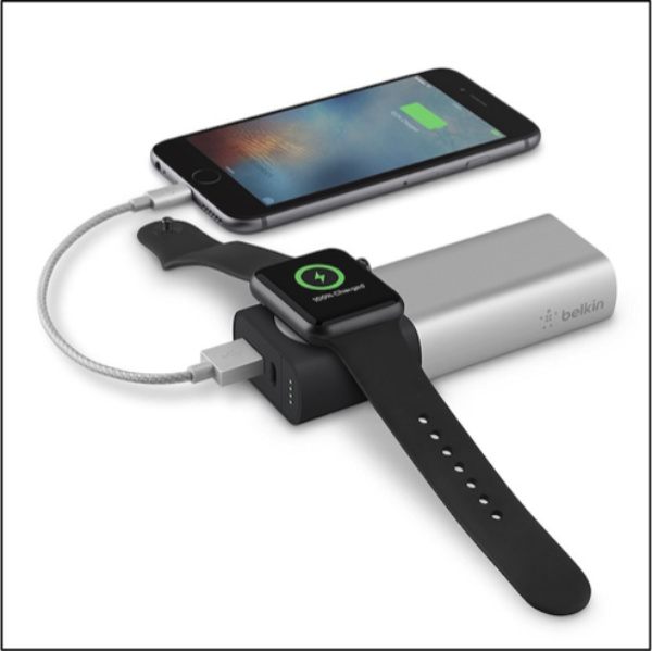 aperçu chargeur belkin montre