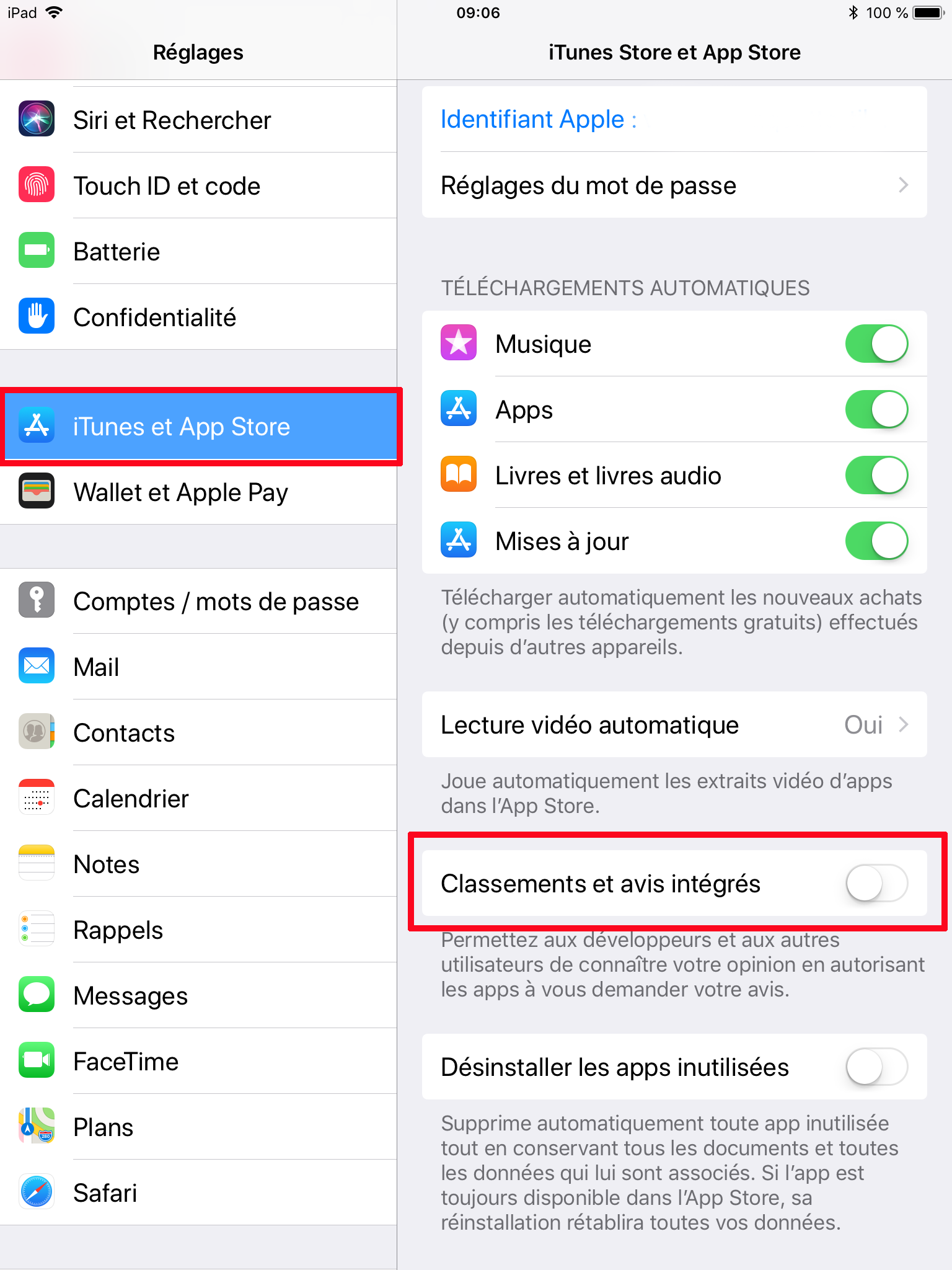 Voici comment vous pouvez empêcher les fenêtres d'avis d'apparaître Désactiver Classements et avis intégrés Apple iOS iPhone iPad iPod touche