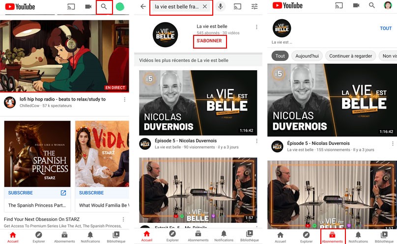 Comment s’abonner à un balado sur Spotify comment s'abonner podcast youtube