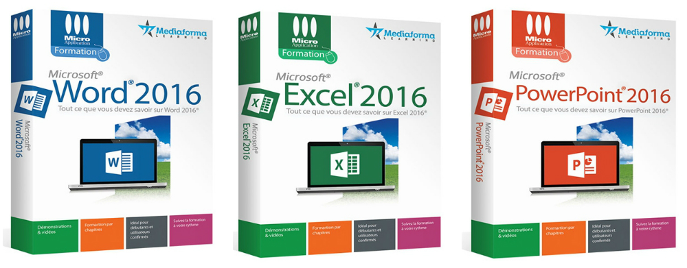 Formations vidéo pour se familiariser avec Word, Excel et PowerPoint ...