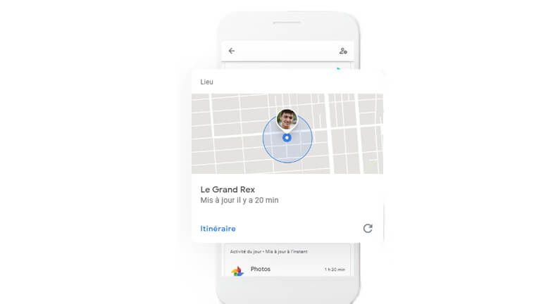 La fonction de suivi GPS peut grandement apaiser votre esprit. google family link positionnement gps