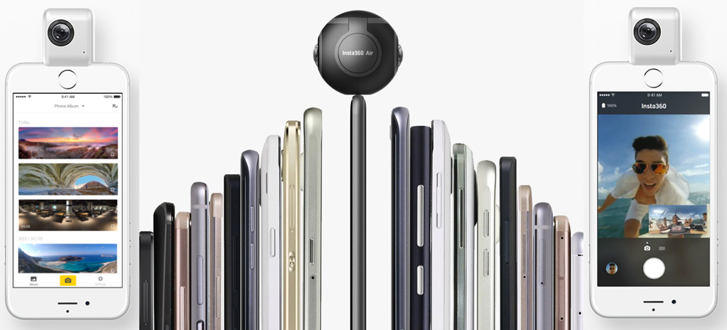 Appareil Insta360 Nano et Insta360 Air Appareil Insta360 Nano et Insta360 Air