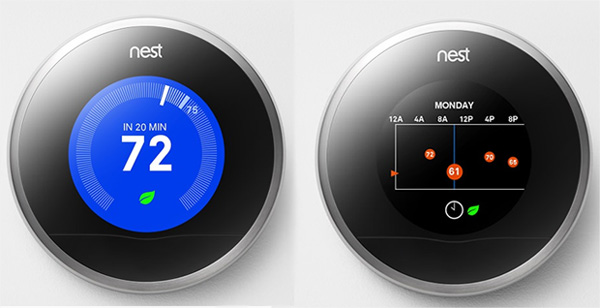 Thermostat Nest écran Thermostat Nest écran