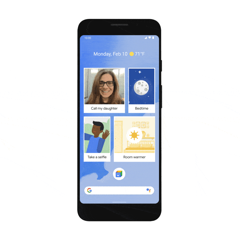 nouvelle application action blocks android
