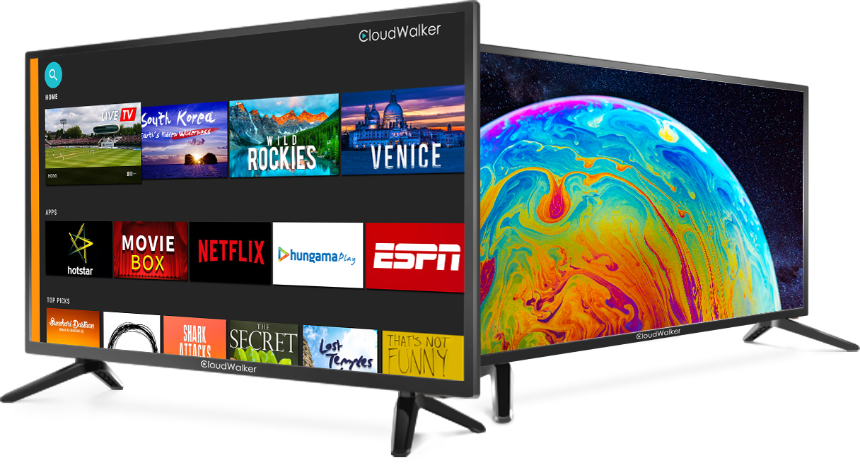 On retrouve une foule de contenu web sur nos téléviseurs à présent. Smart TV télévision intelligente