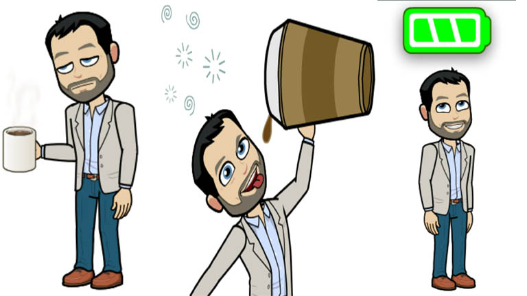 emojis françcois charron application bitmoji