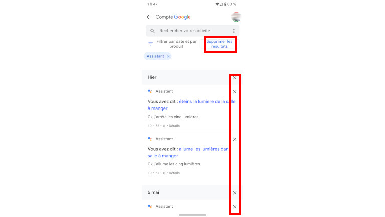 Voici comment faire pour supprimer les commandes vocales Google à partir d'un mobile. Voici comment faire pour supprimer les commandes vocales Google à partir d'un mobile.