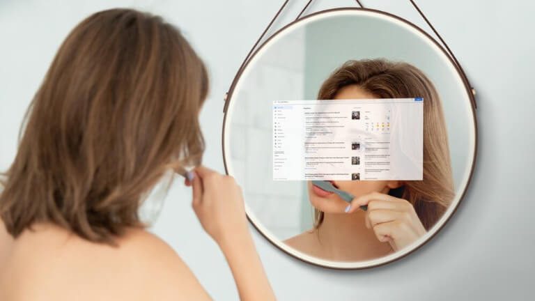 Hilo Light miroir intelligent salle de bain