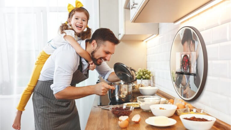 Hilo Light miroir intelligent cuisine