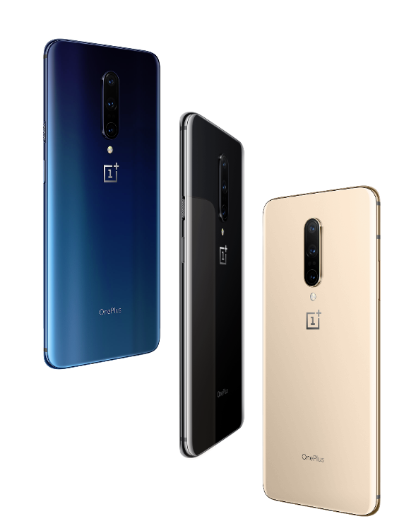OnePLus 7 Pro téléphone intelligent Plasma Bleu Noir Or