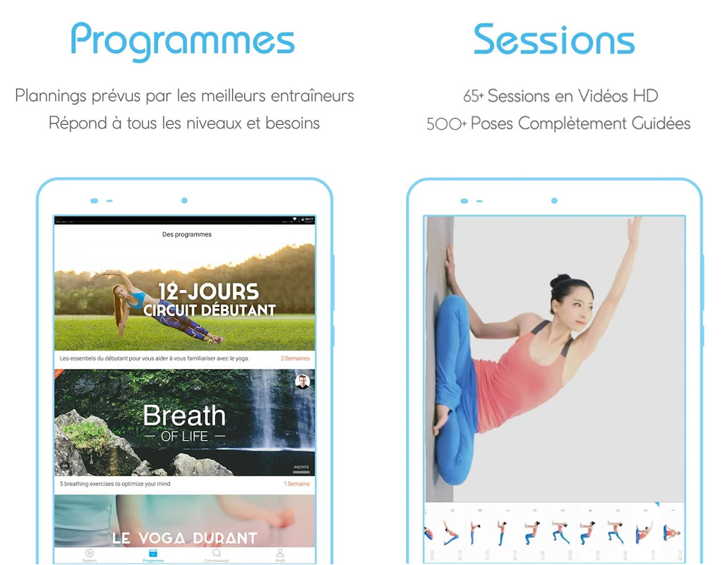 Application Yoga au Quotidien