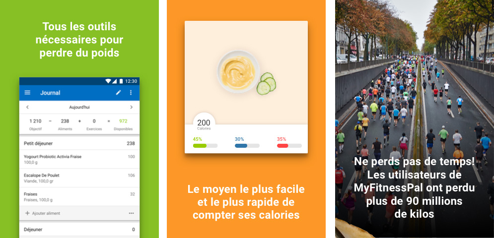 Application MyFitnessPal