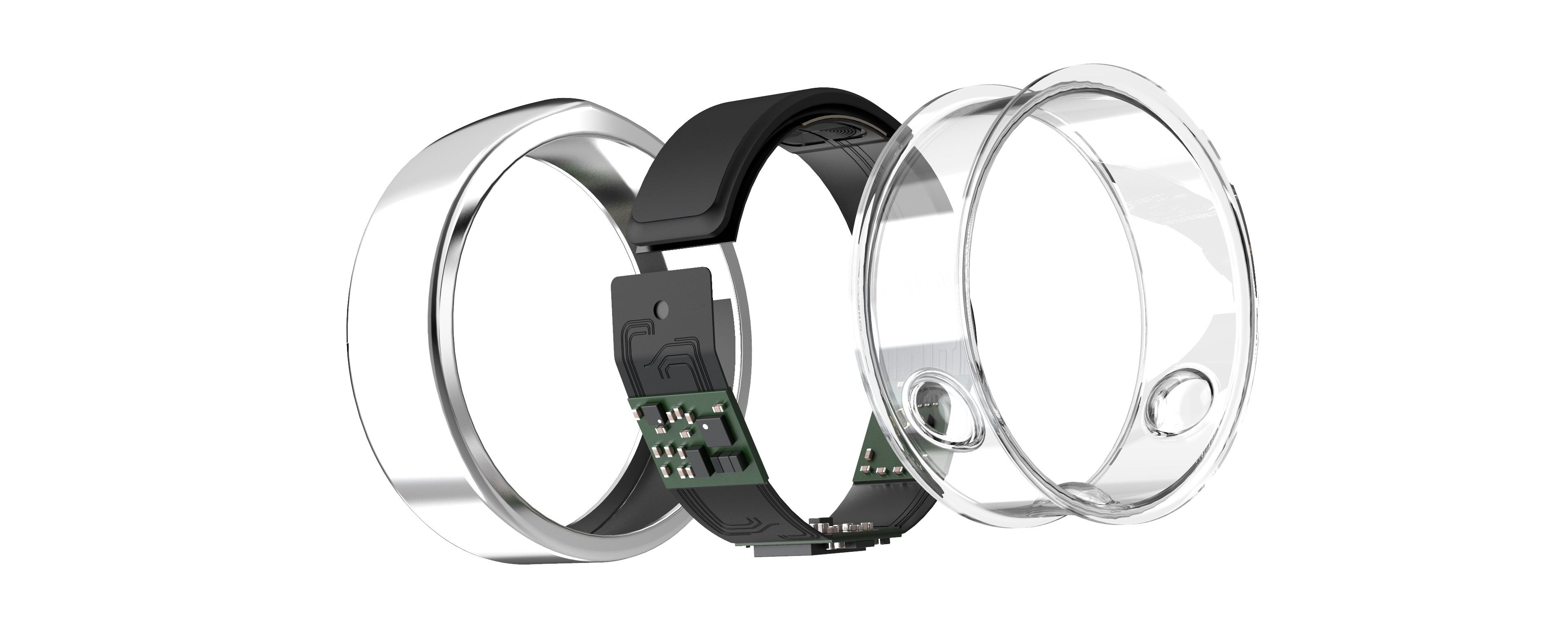 bague connectée intelligente Oura capteurs intérieurs