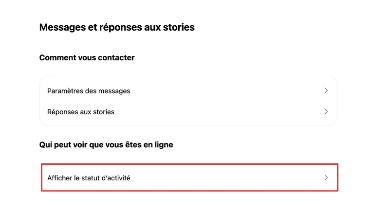La marche à suivre pour apparaître hors ligne sur le site web d'Instagram La marche à suivre pour apparaître hors ligne sur le site web d'Instagram