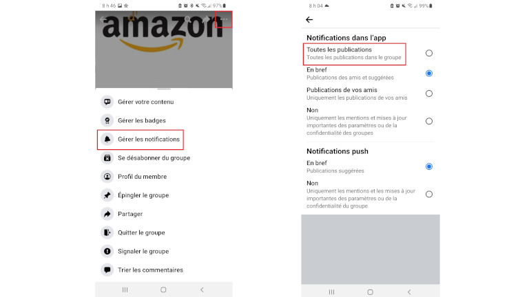 Comment activer les notifications d'un groupe Facebook à partir d'un cellulaire Comment activer notifications groupe facebook cellulaire