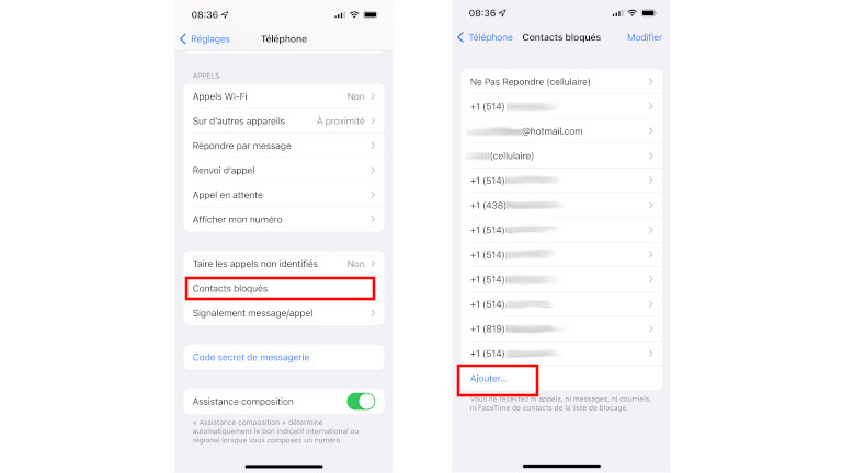 Voici la marche à suivre pour bloquer un contact enregistré dans son iPhone. Blouqer numéro téléphone iPhone