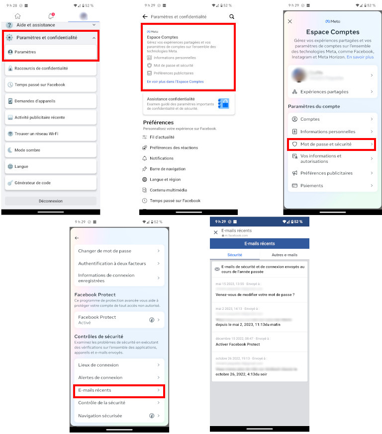 Comment savoir courriel Facebook ou non