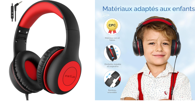 Casque d'écoute EarFun K1