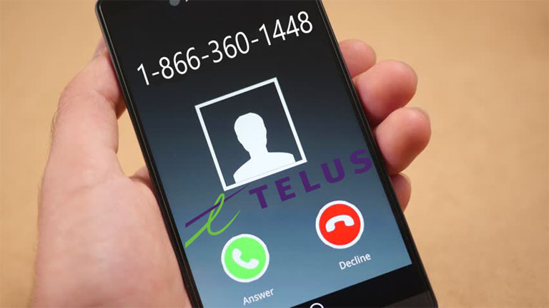 Appel fraude Telus 1-866-360-1448