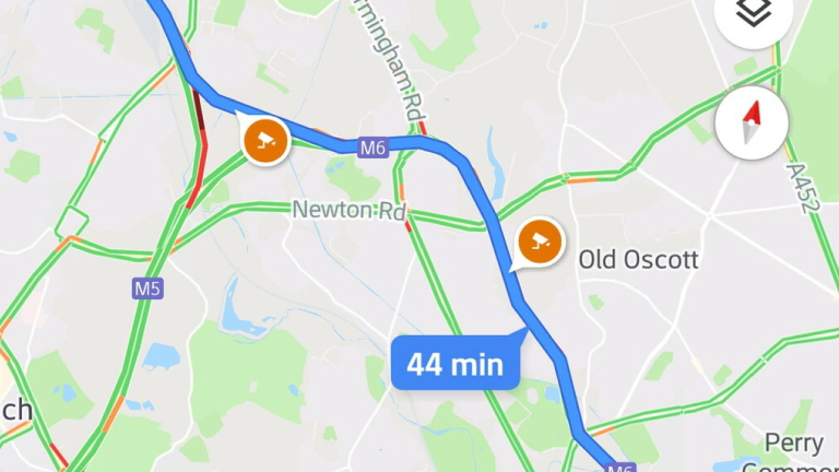 identification des radar sur google map