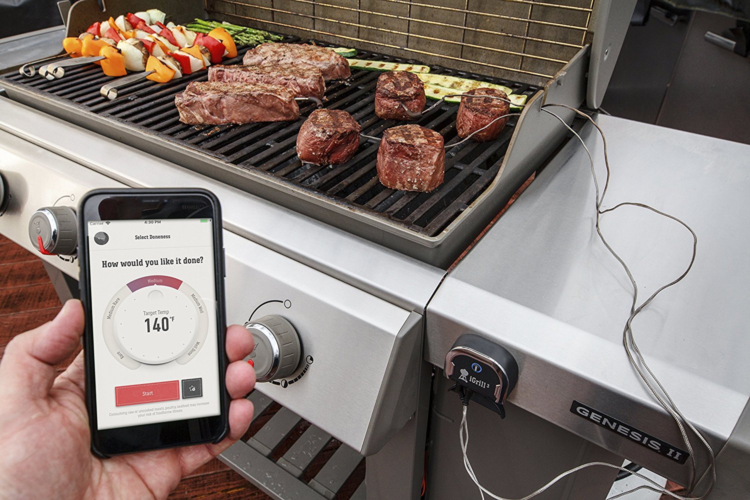 iGrill 3 thermomètre intelligent BBQ