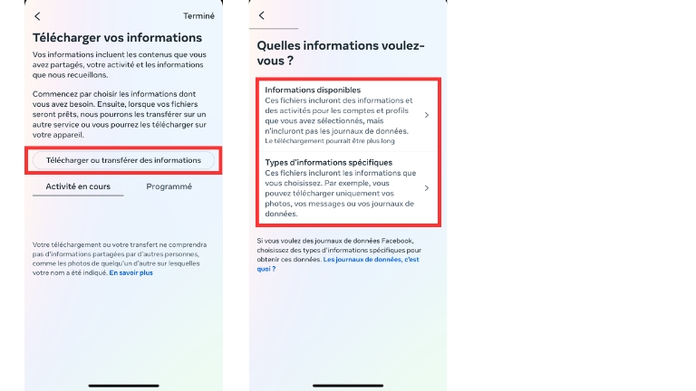 Étapes pour télécharger toutes les informations de notre profil Facebook à partir d'un ordinateur Étapes pour télécharger toutes les informations de notre profil Facebook à partir d'un ordinateur