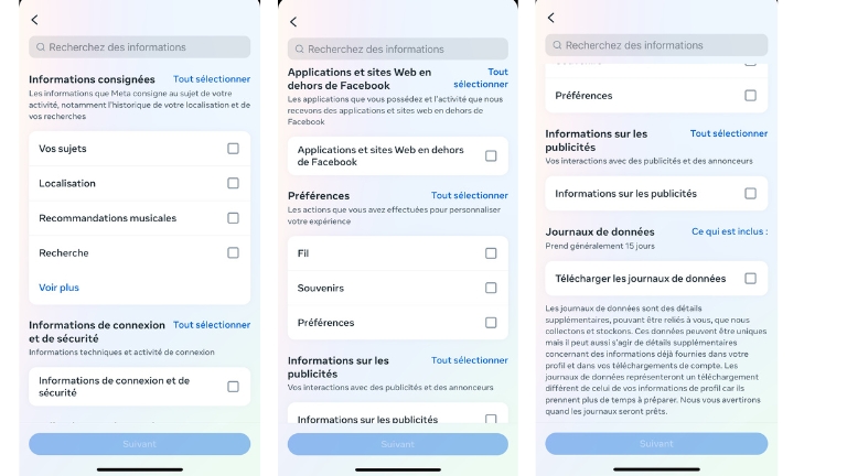 Étapes pour télécharger toutes les informations de notre profil Facebook à partir d'un ordinateur Étapes pour télécharger toutes les informations de notre profil Facebook à partir d'un ordinateur