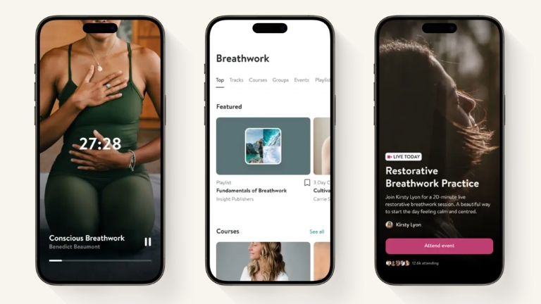 Insight Timer offre la plus grande bibliothèque de contenus gratuits au monde.