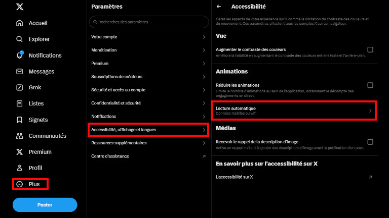 Voici comment désactiver la lecture automatique des vidéos X sur un appareil Android. Image: francoischarron.com Désactiver la lecture automatique des vidéos X sur ordinateur.