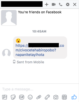 Virus FacexWorm Facebook Messenger